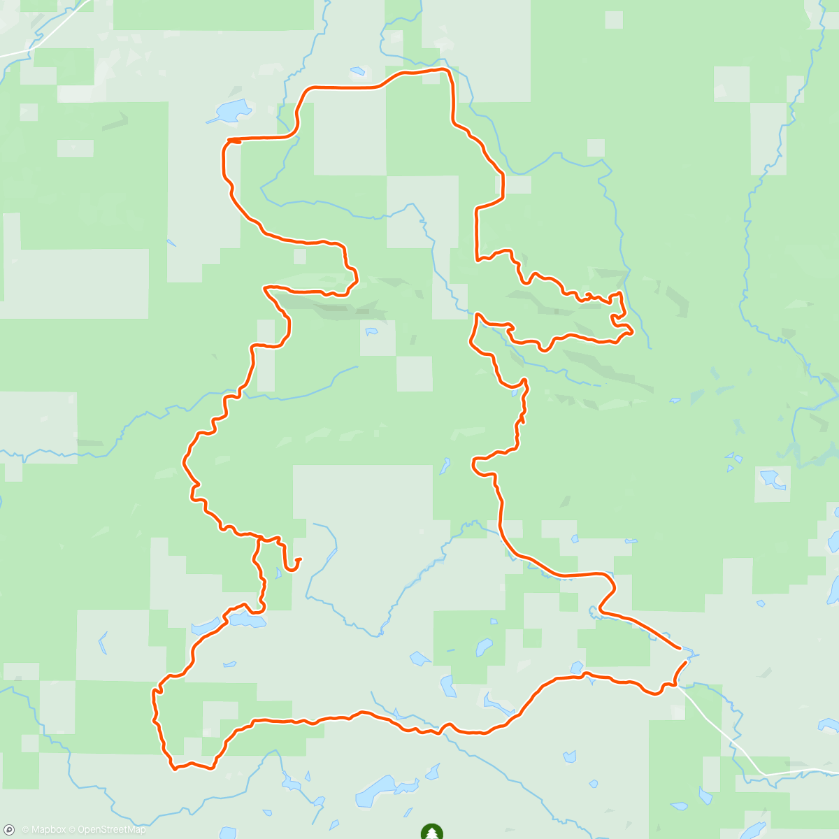 Map of the activity, Crusher EX40Beers