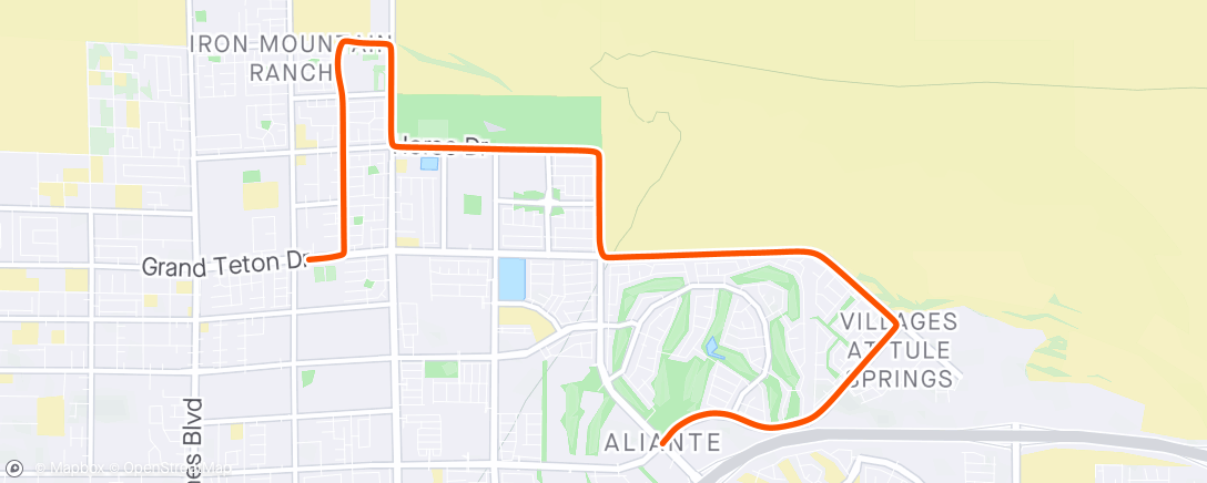 Map of the activity, Afternoon Ride Flat 😒