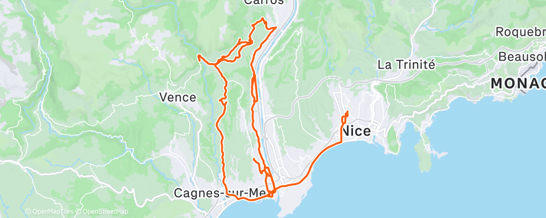 Map of the activity, Lactique un poil humide