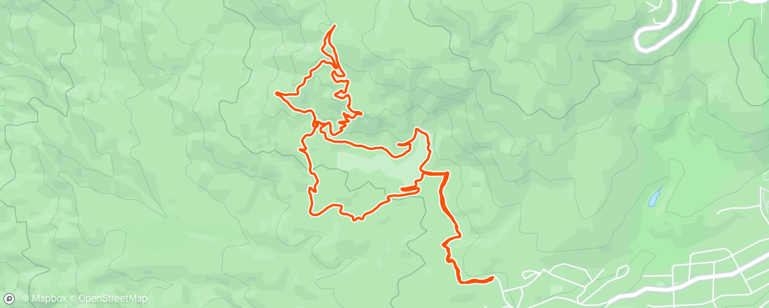 Map of the activity, First ride in over a month. Looks like spring has sprung in Idy, finally!
