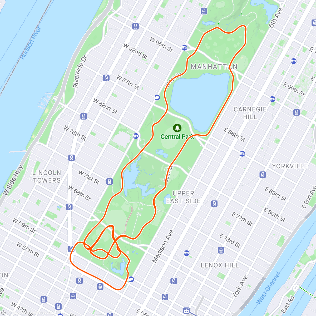 Map of the activity, Zwift - Relaxed Easter Ride