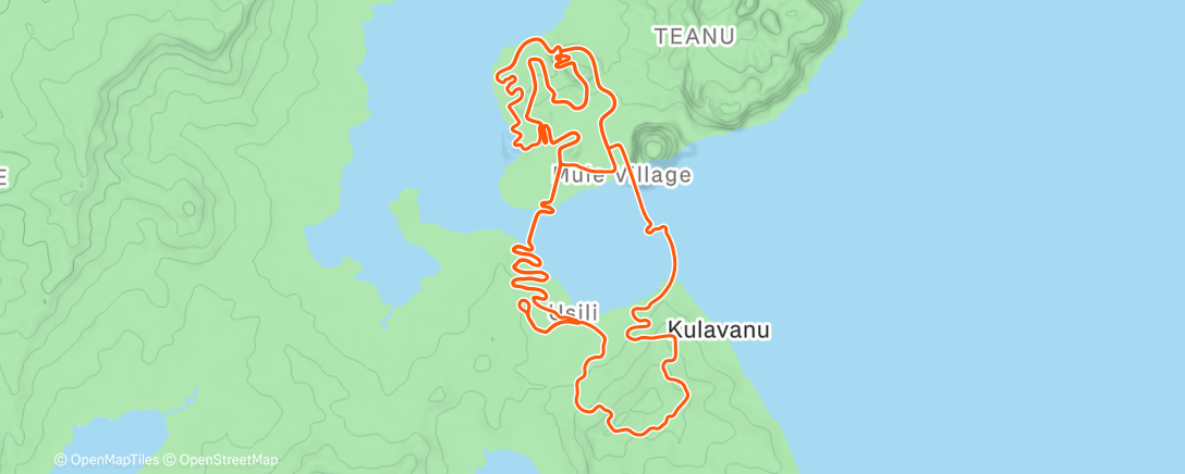 Map of the activity, Zwift - The Pretzel in Watopia