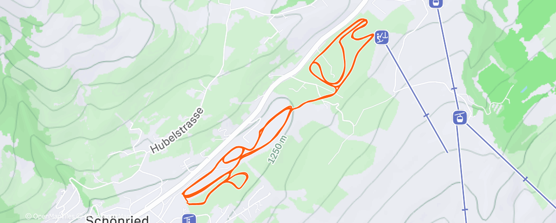 Map of the activity, Skate au soleil ☀️