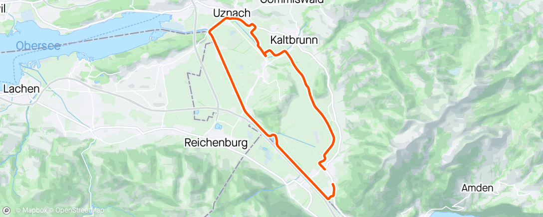 Map of the activity, Gravelrunde mit Hildi 😊