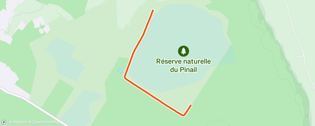 Map of the activity, Lunch Walk