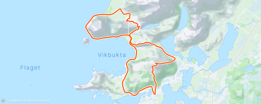 Map of the activity, Lofoten 880☀️