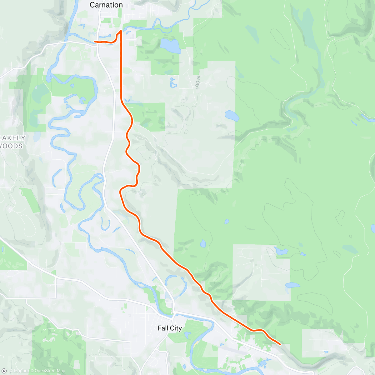 Map of the activity, Long Run