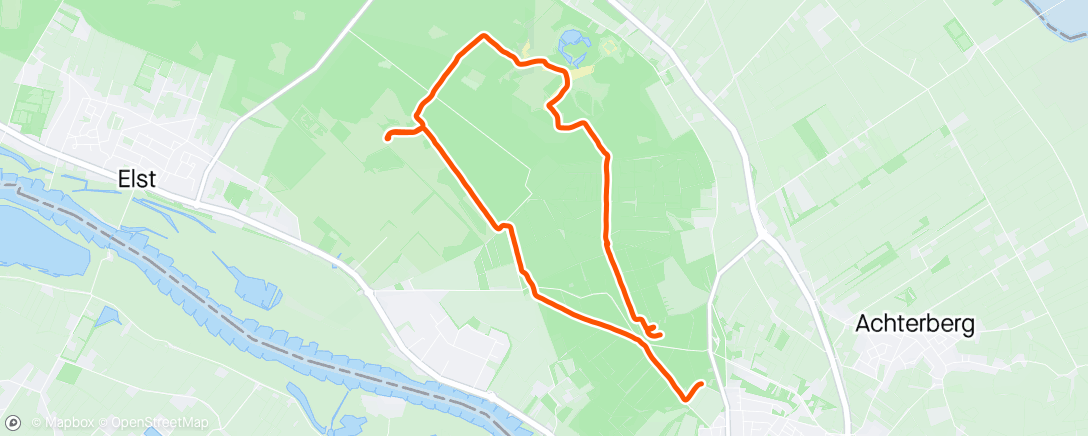 Map of the activity, Morning Run 🏃🏼‍♀️ 🏃🏼‍♀️ - fartlek