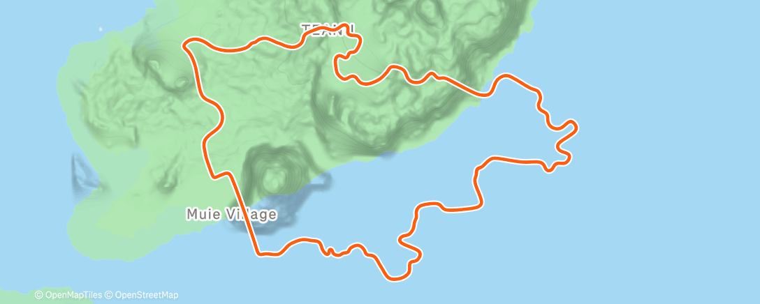 Map of the activity, Zwift - Tick Tock in Watopia