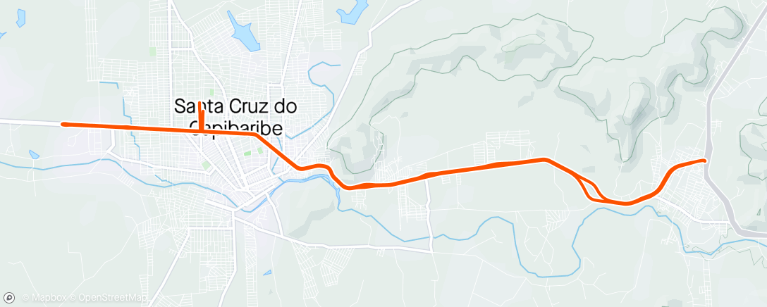 Map of the activity, Pão de Açúcar esticar os cambitos 😥🚴‍♂️