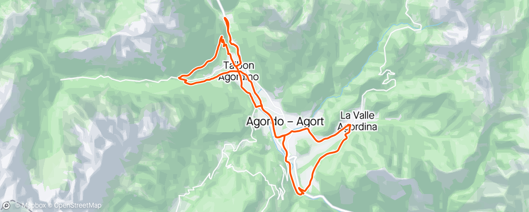 Map of the activity, Giro pomeridiano Gravel