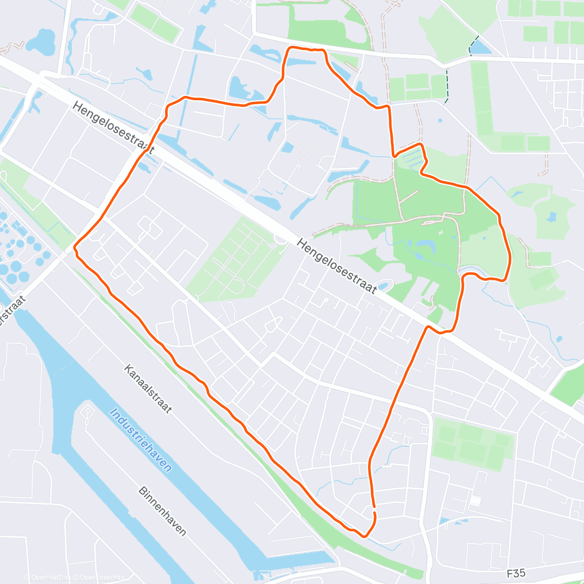 Map of the activity, Pre-🚄