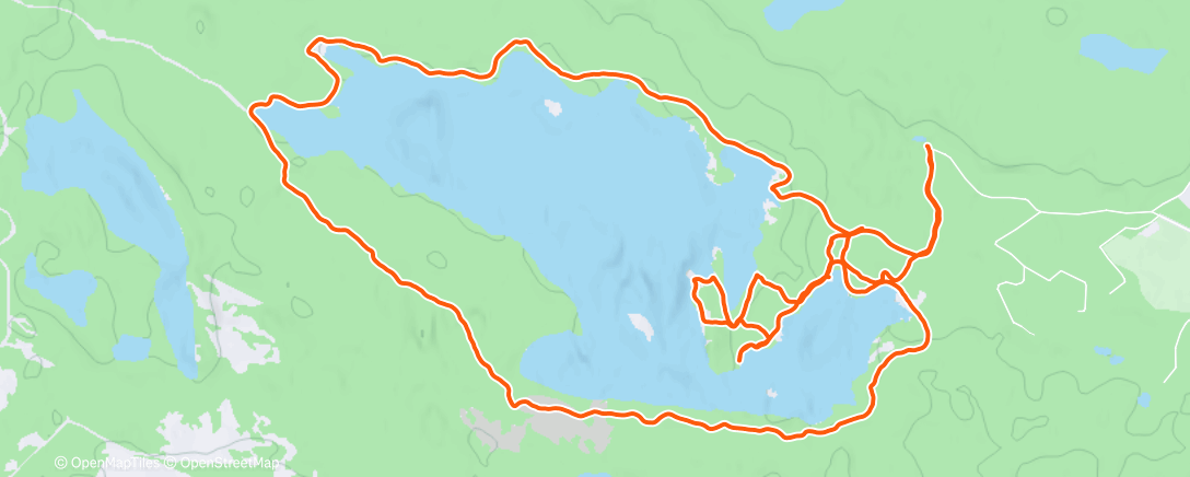 Map of the activity, Meiko runt + relocation oldest & youngest familymembers