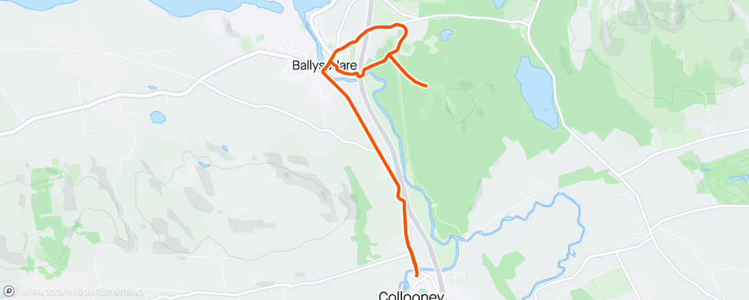Map of the activity, 6Mile - Easy 🏃🏽🌤️