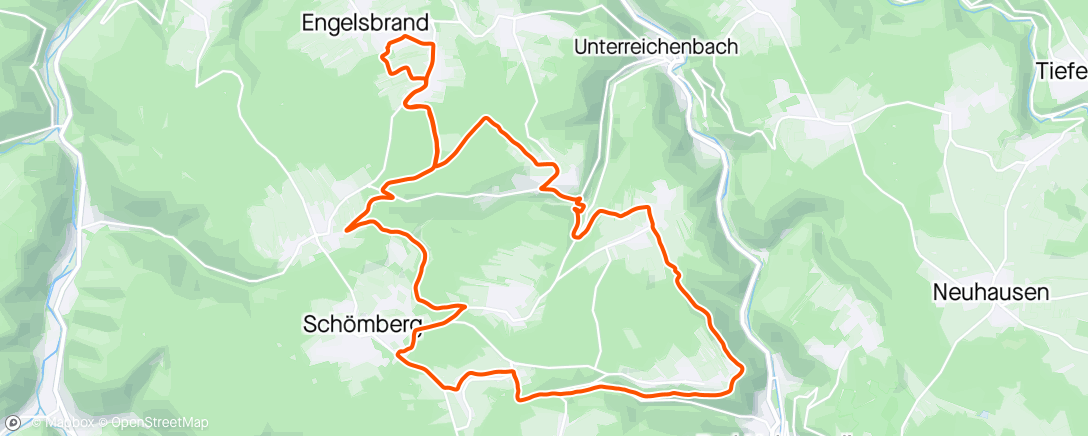 Map of the activity, TVS Gruppe 1 und 2