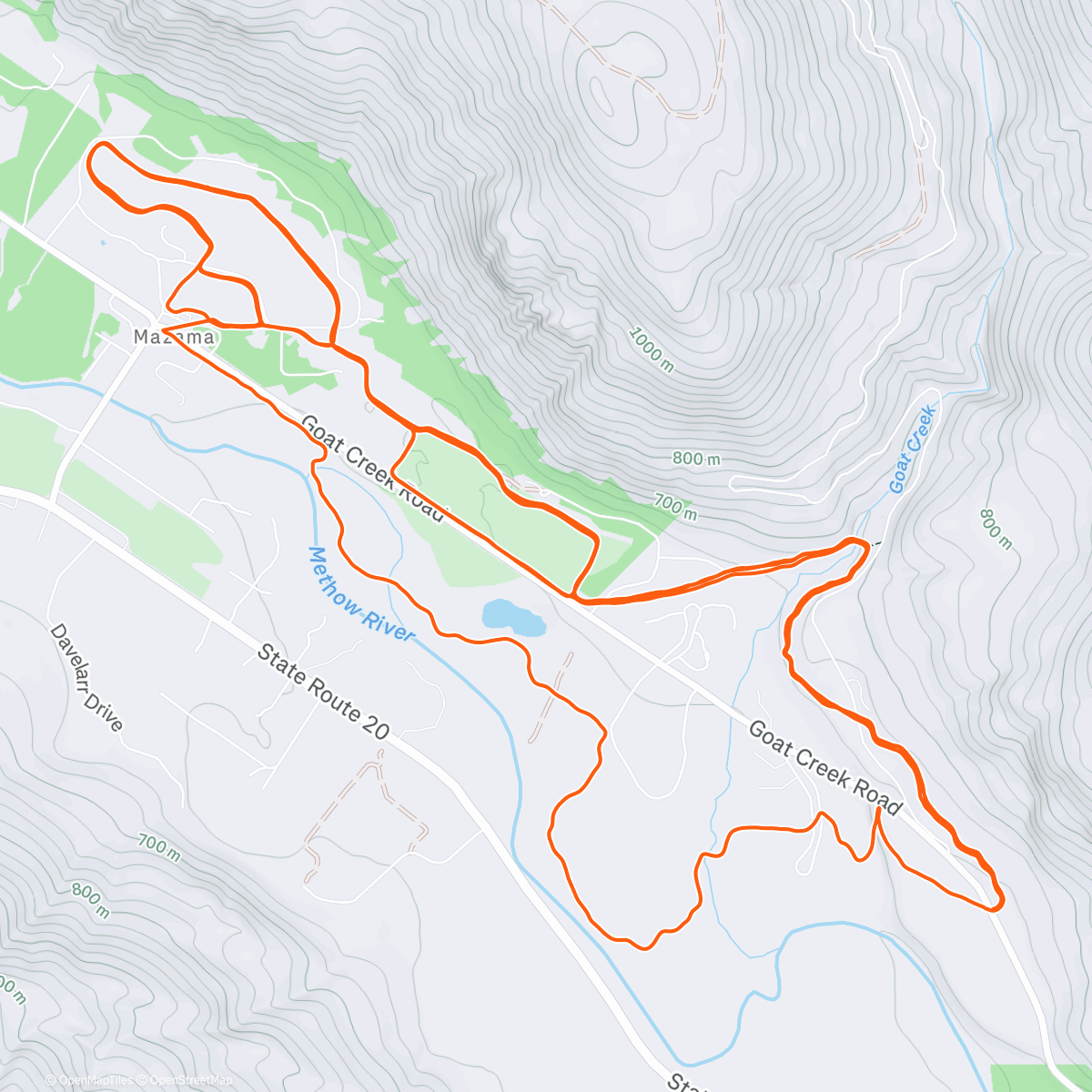Map of the activity, The Ski-son Has Begun!