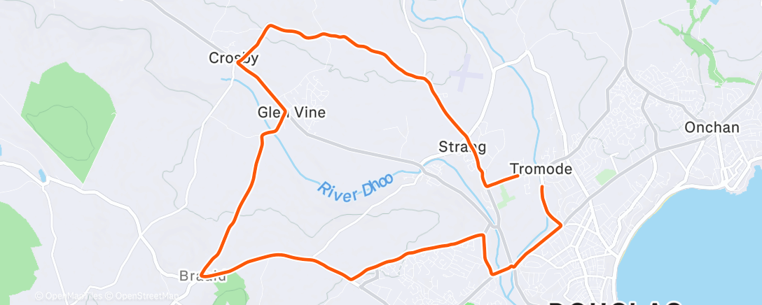 Map of the activity, Pre turkey pootle