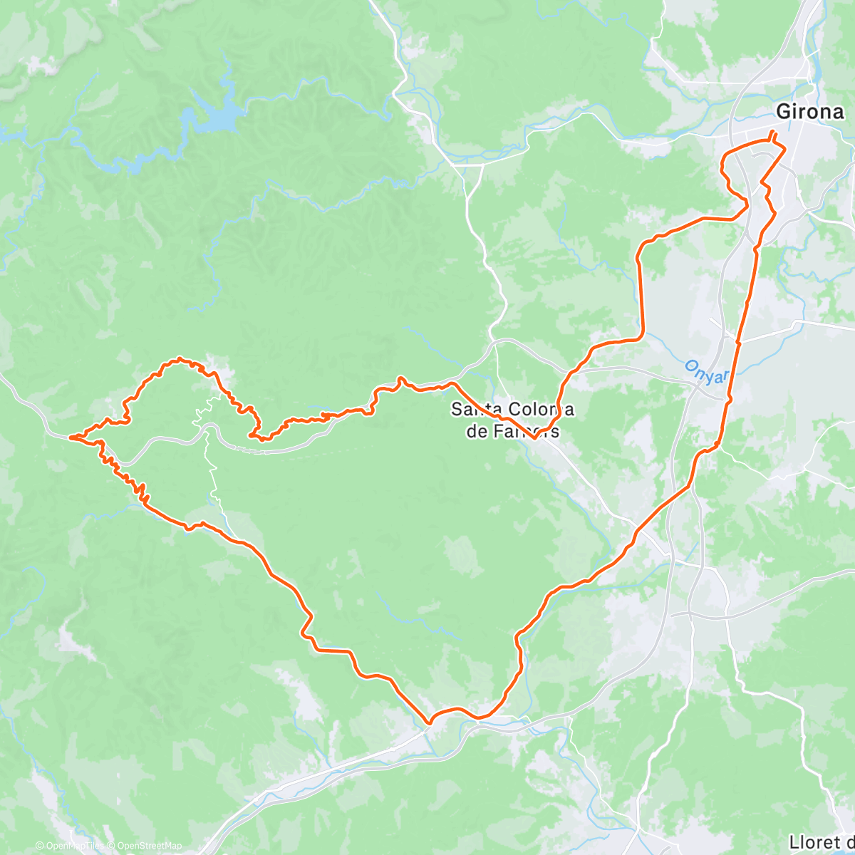 Карта физической активности (Nice loop in nice company 👌)