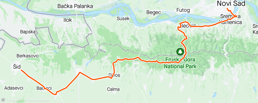 Map of the activity, limarik