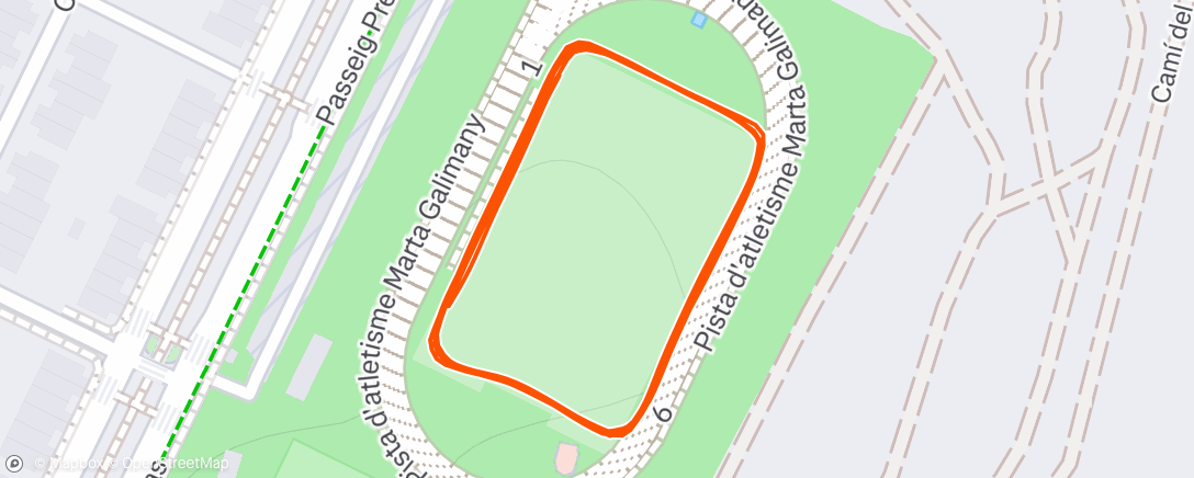 Map of the activity, CD