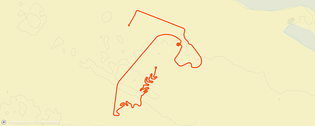 Map of the activity, MyWhoosh - Recovery ride