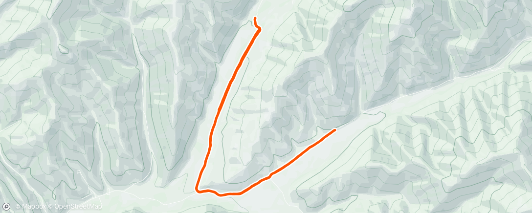 Mapa de la actividad (Out n Back n Out n Back)