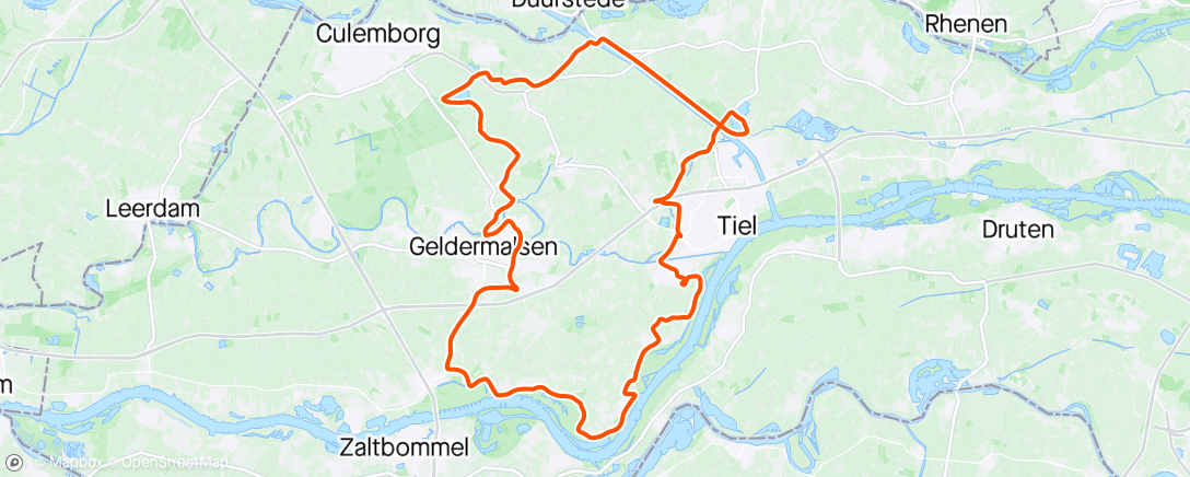 Map of the activity, MTB SOLO RITJE ☀️🌬☀️🌬