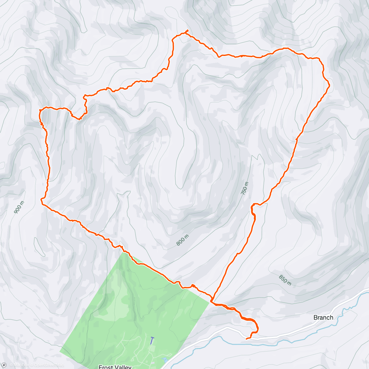 Map of the activity, Triple Biscuit solo