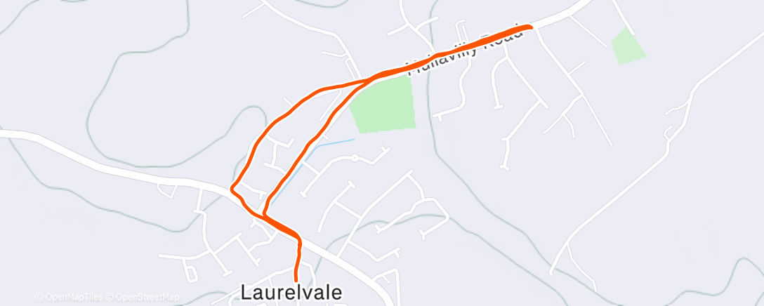 Map of the activity, Slowly does it - I get there in the end 🙃