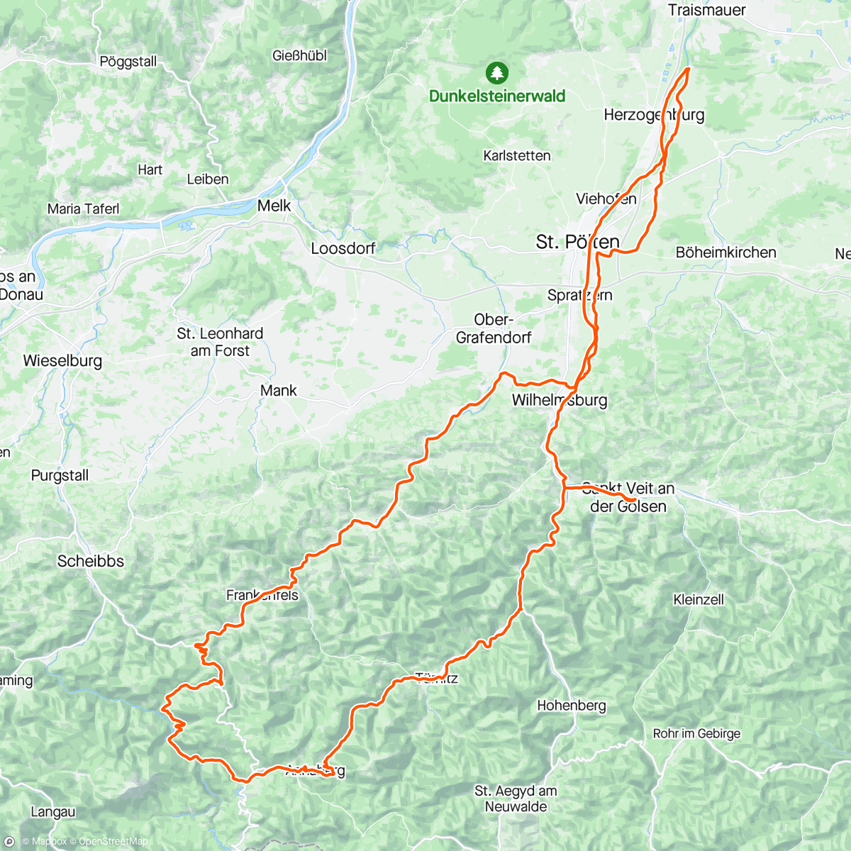 Map of the activity, fondo
