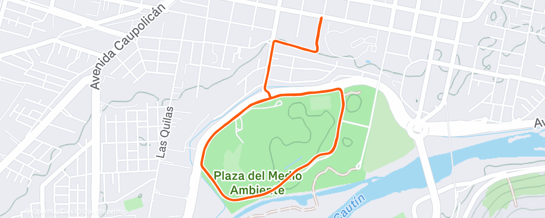 Map of the activity, 3x2000 en Z4