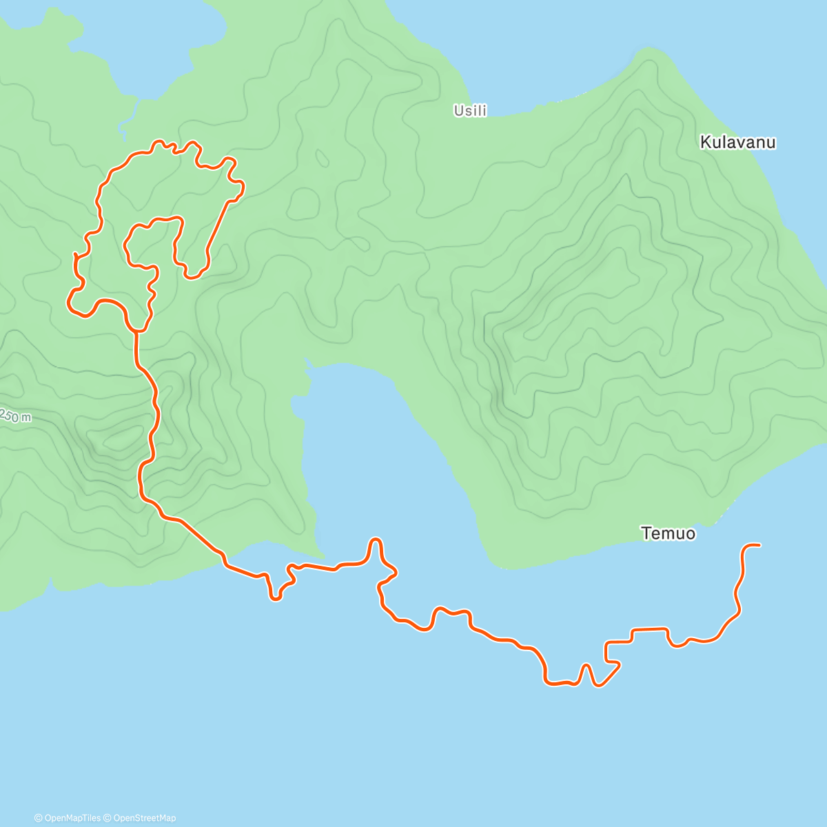 Map of the activity, Zwift 1 - Climb Control in Watopia