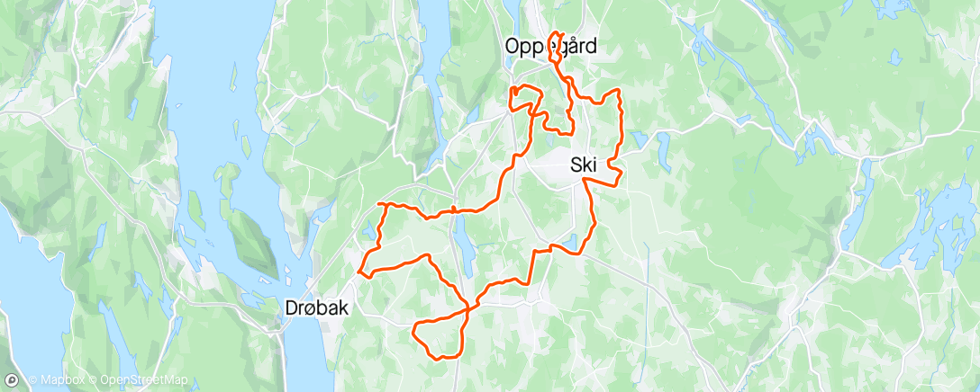 Map of the activity, Digge grusveier og traktorveier på barfrost👌❄️