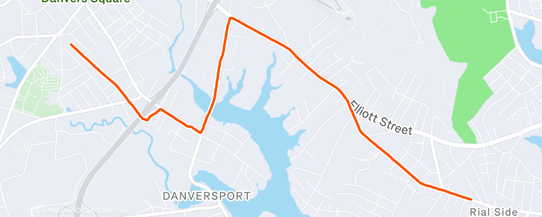 Map of the activity, Running to the feast - Merry Christmas 🎅🏻