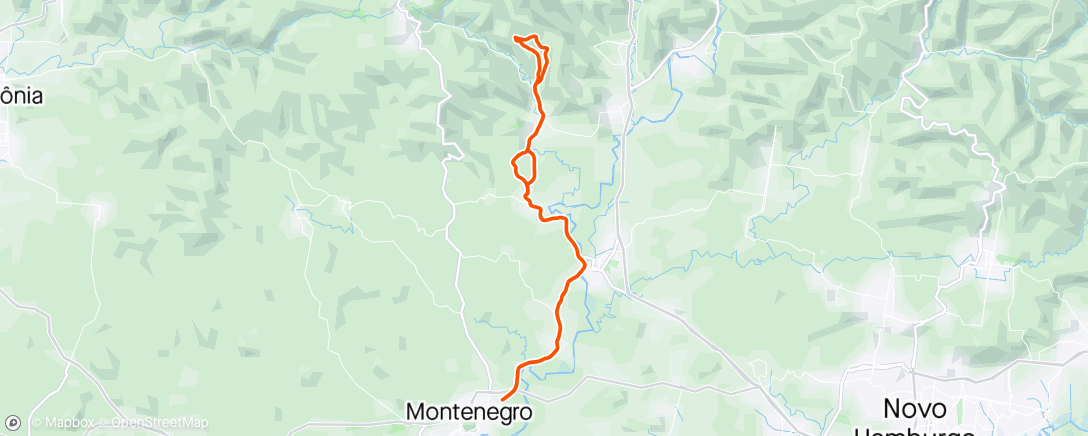 Map of the activity, Morro da Manteiga