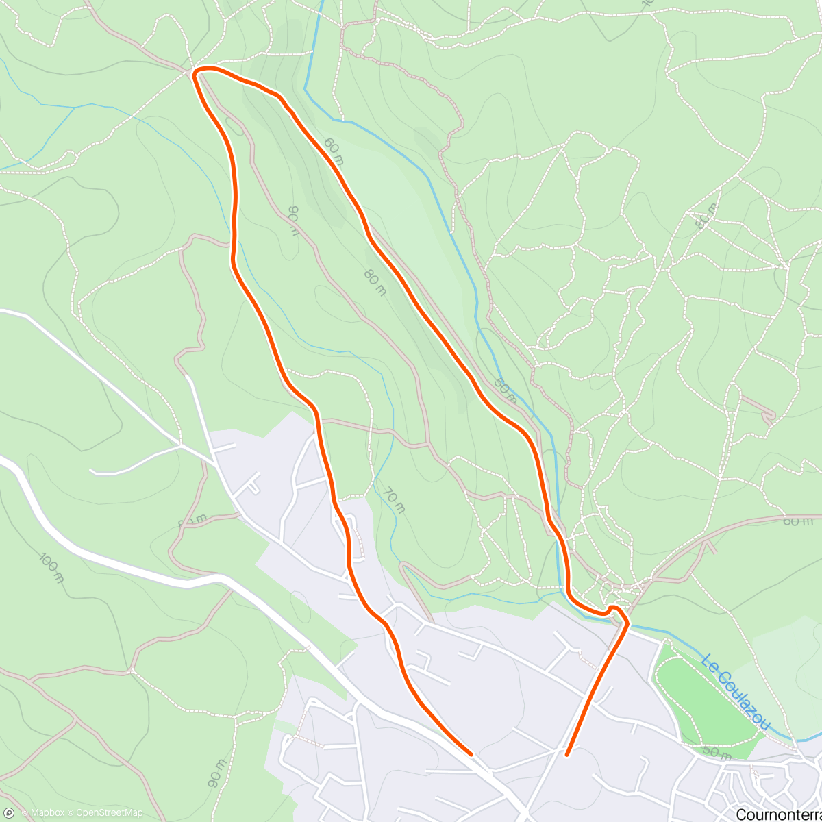 アクティビティ「Marche…humide…」の地図