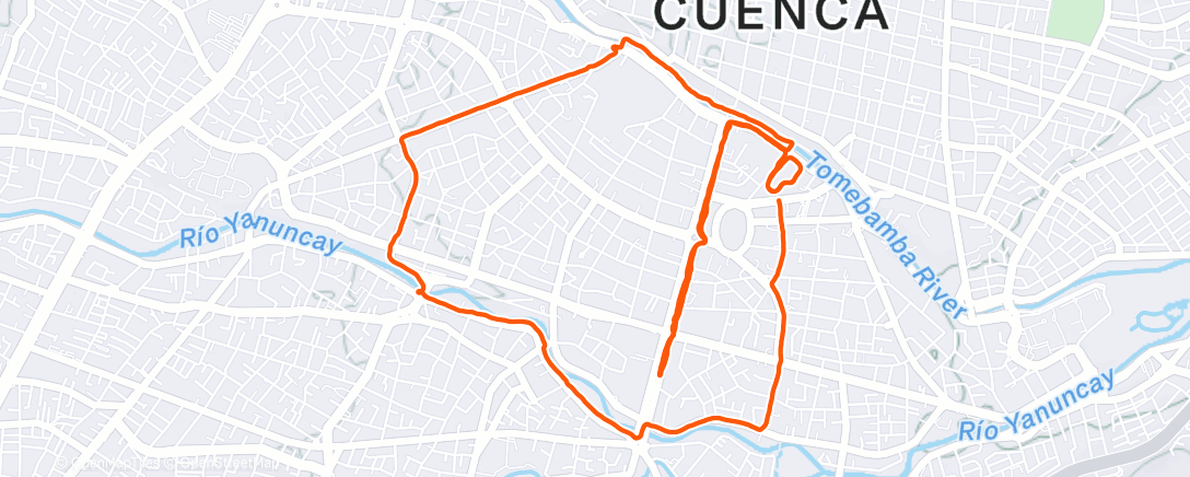 Map of the activity, 11k la última del año 🙏🏼🎊