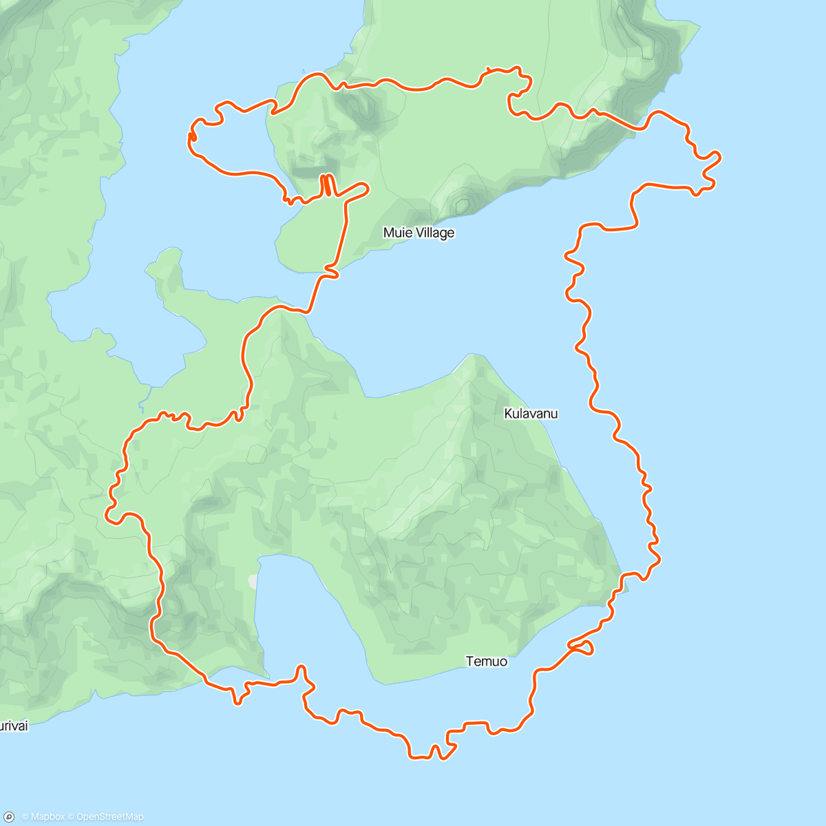 Map of the activity, Zwift - Race: EVR Winter Series (A) on The Big Ring in Watopia