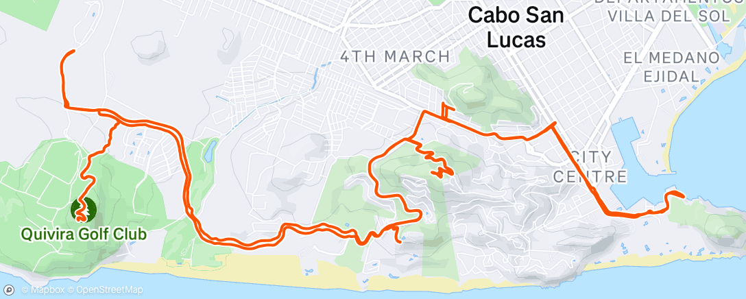 Karte der Aktivität „Morning Trail Run”