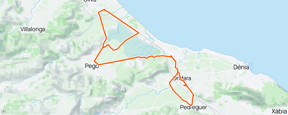 Map of the activity, PEDREGUER #12