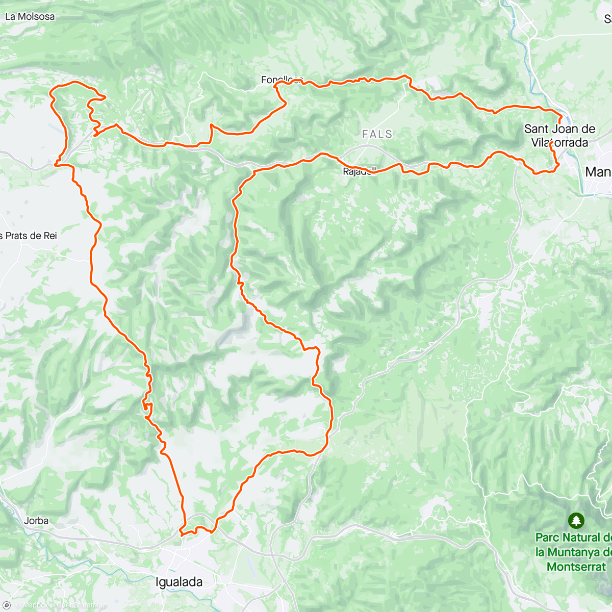 Map of the activity, Castellfollit, les Maioles i una mica més 🚴🚴‍♀️🚵🚵‍♂️🚴‍♂️