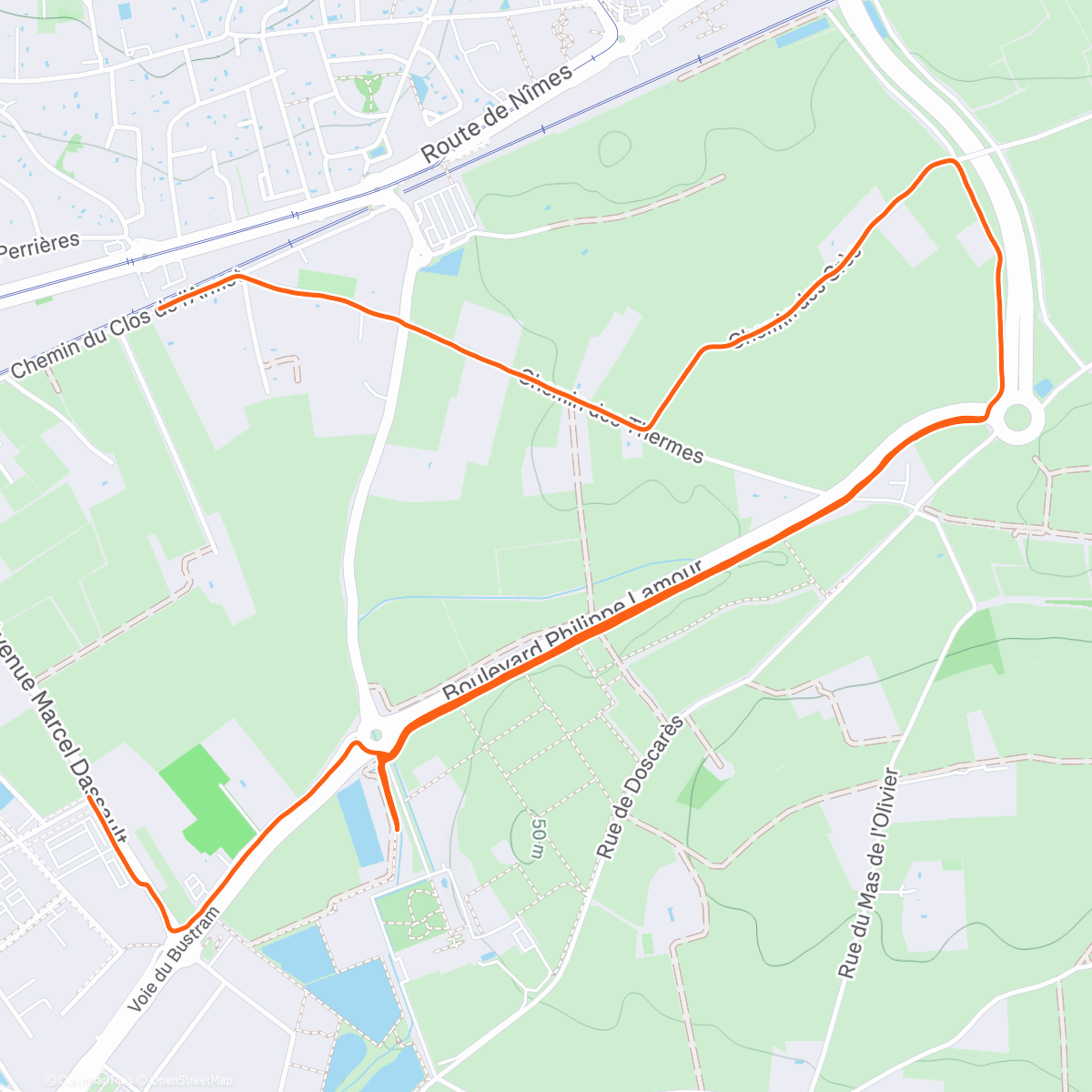 Карта физической активности (3x1000)