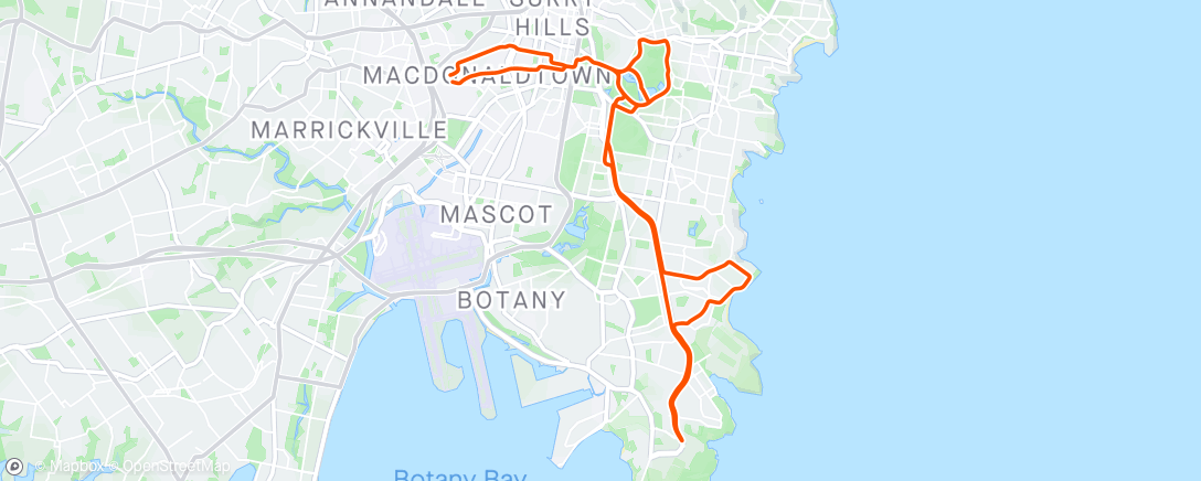 Map of the activity, Suvelo coffee ride