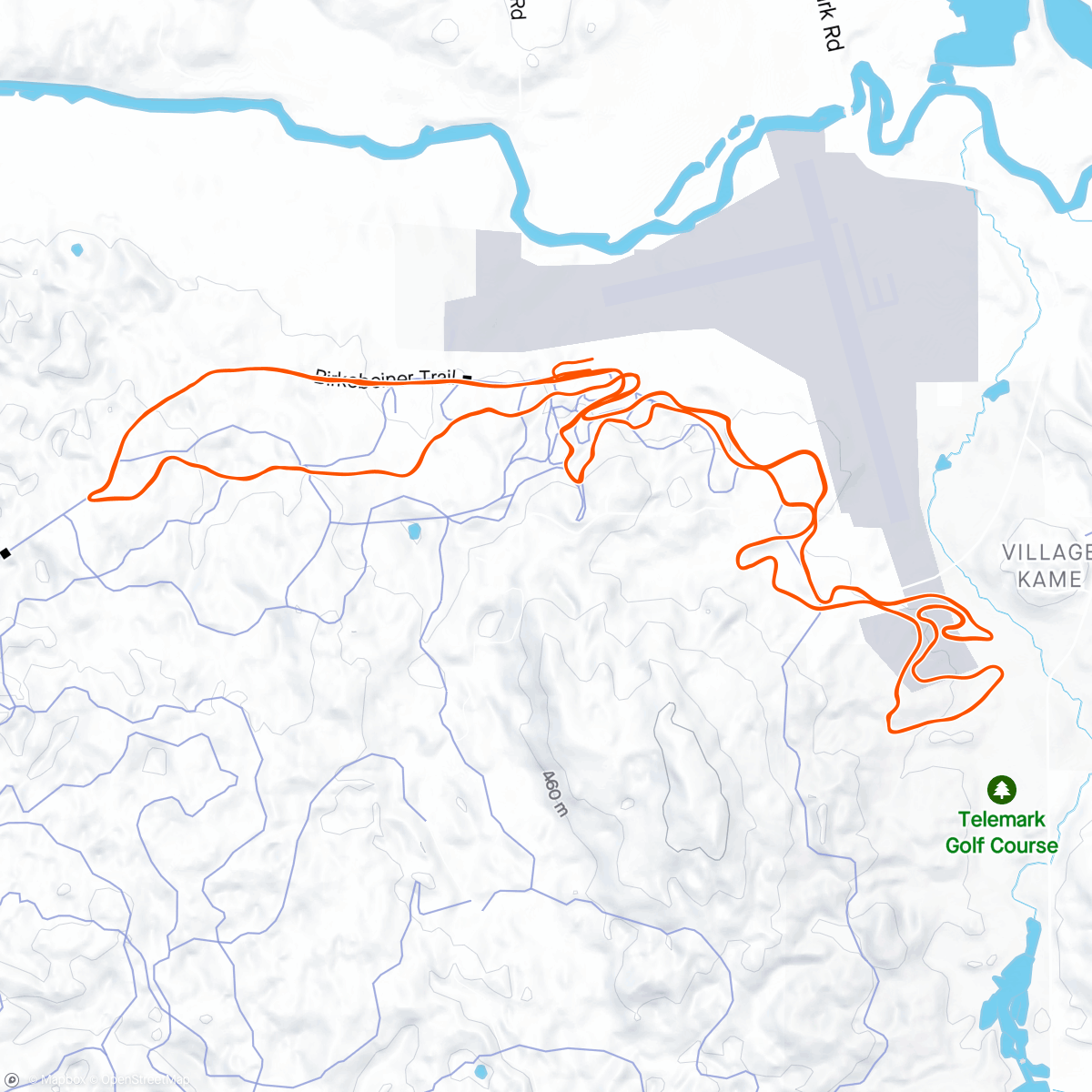 Map of the activity, Birkish 2024