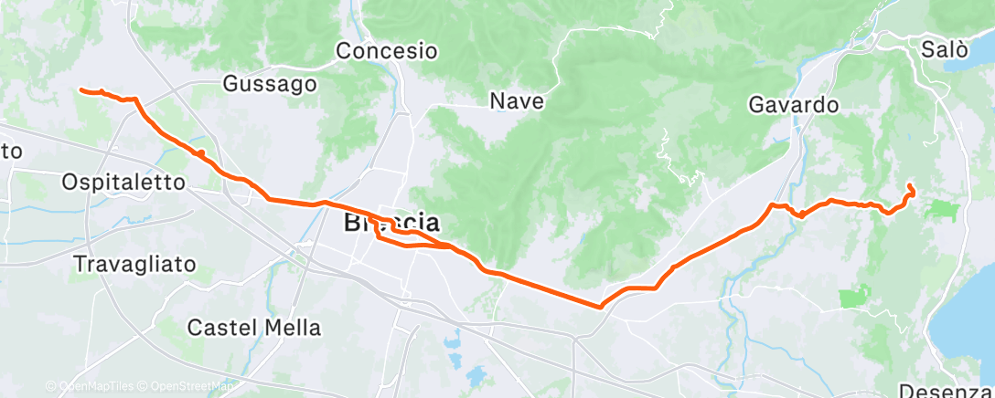 Map of the activity, Dal coach 🤸🏻‍♂️