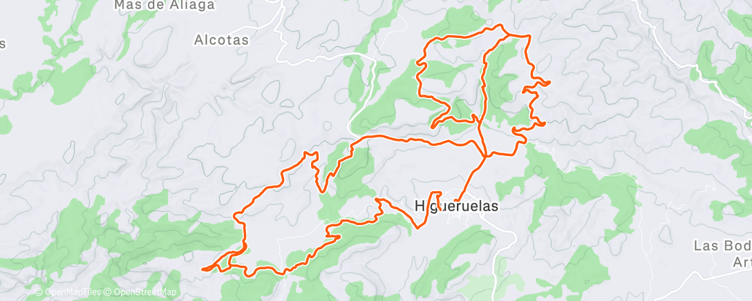 Map of the activity, 3 meses después… 🌧️ 🥶 Feliz Navidad 🎄