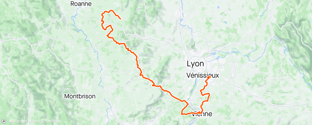 Map of the activity, Dauphine - Stage 5