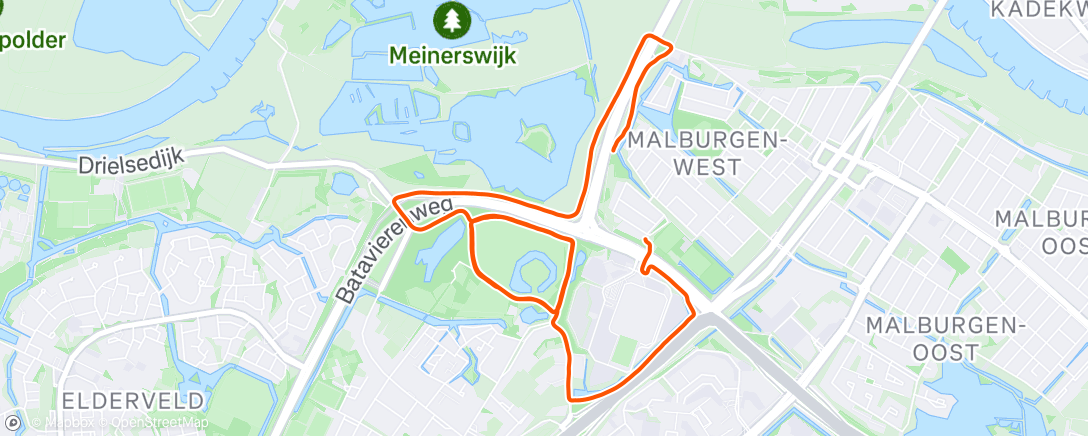 Map of the activity, WU 15' - 7x 5' tempo, p=1' - CD 15'