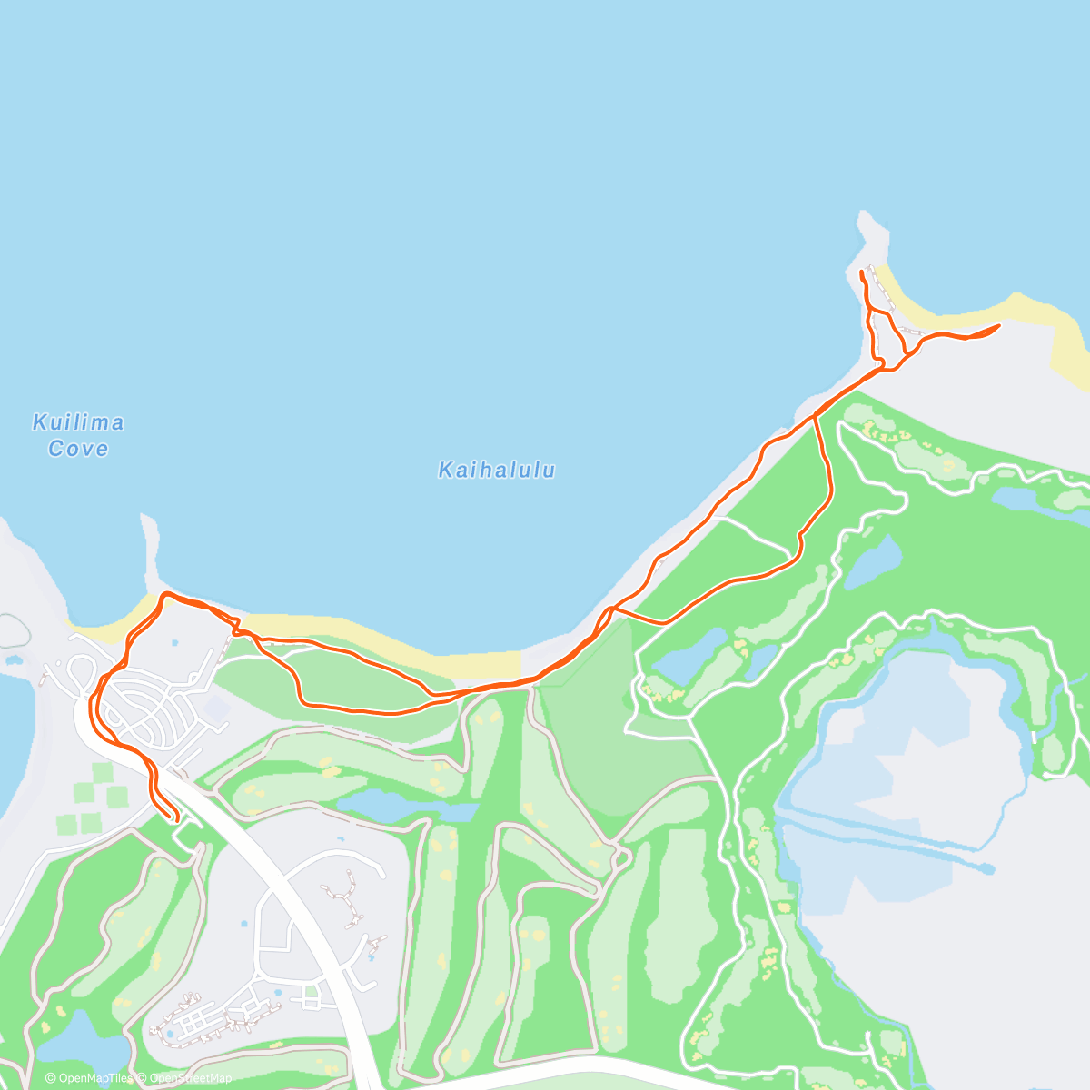 Map of the activity, Pacific island windy😎