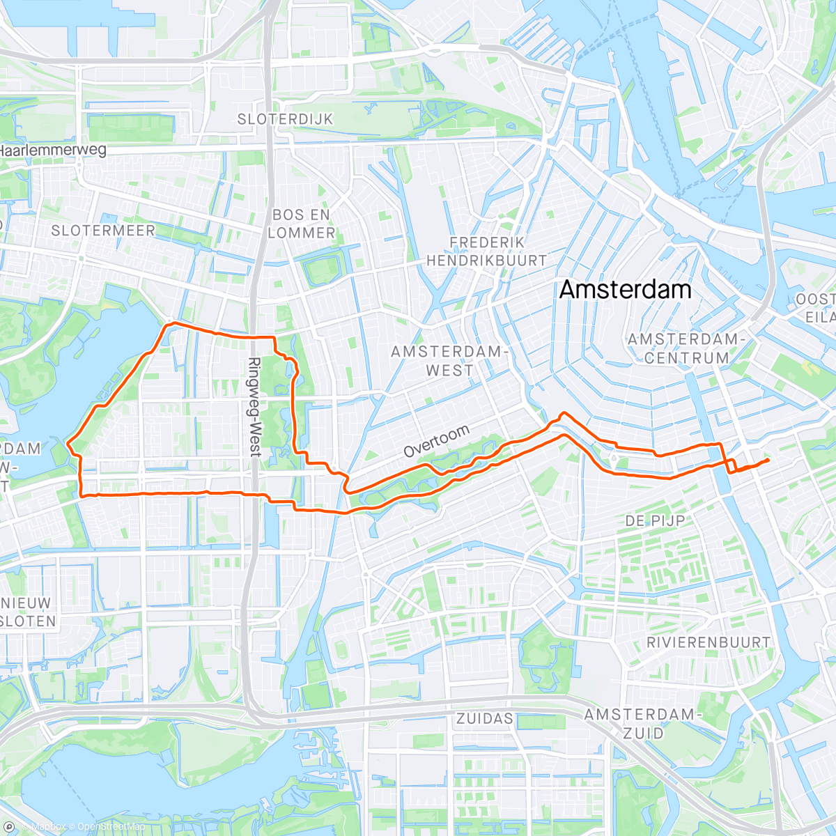 Map of the activity, Apollo Early Tuesdays
